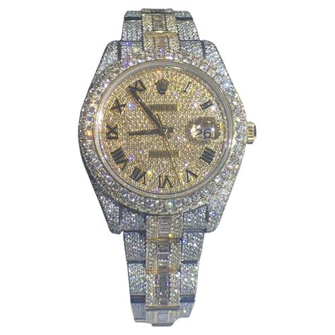 replica iced out rolex